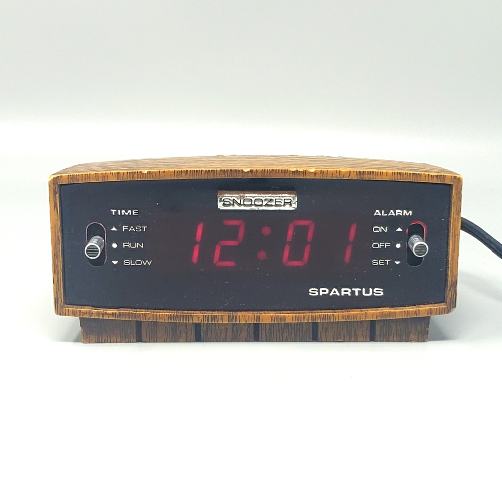 Vintage Spartus Alarm Clock